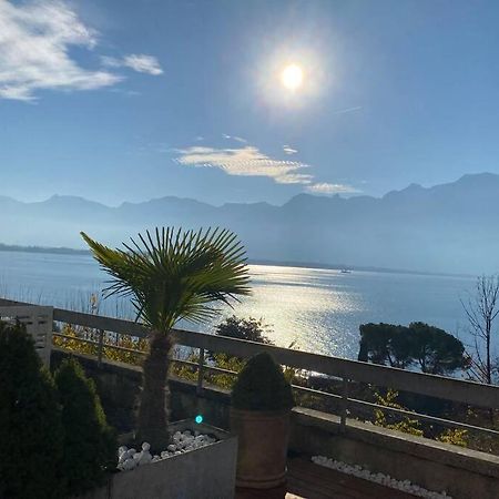 Studio Vue Panoramique Sur Le Lac Leman Veytaux Zewnętrze zdjęcie